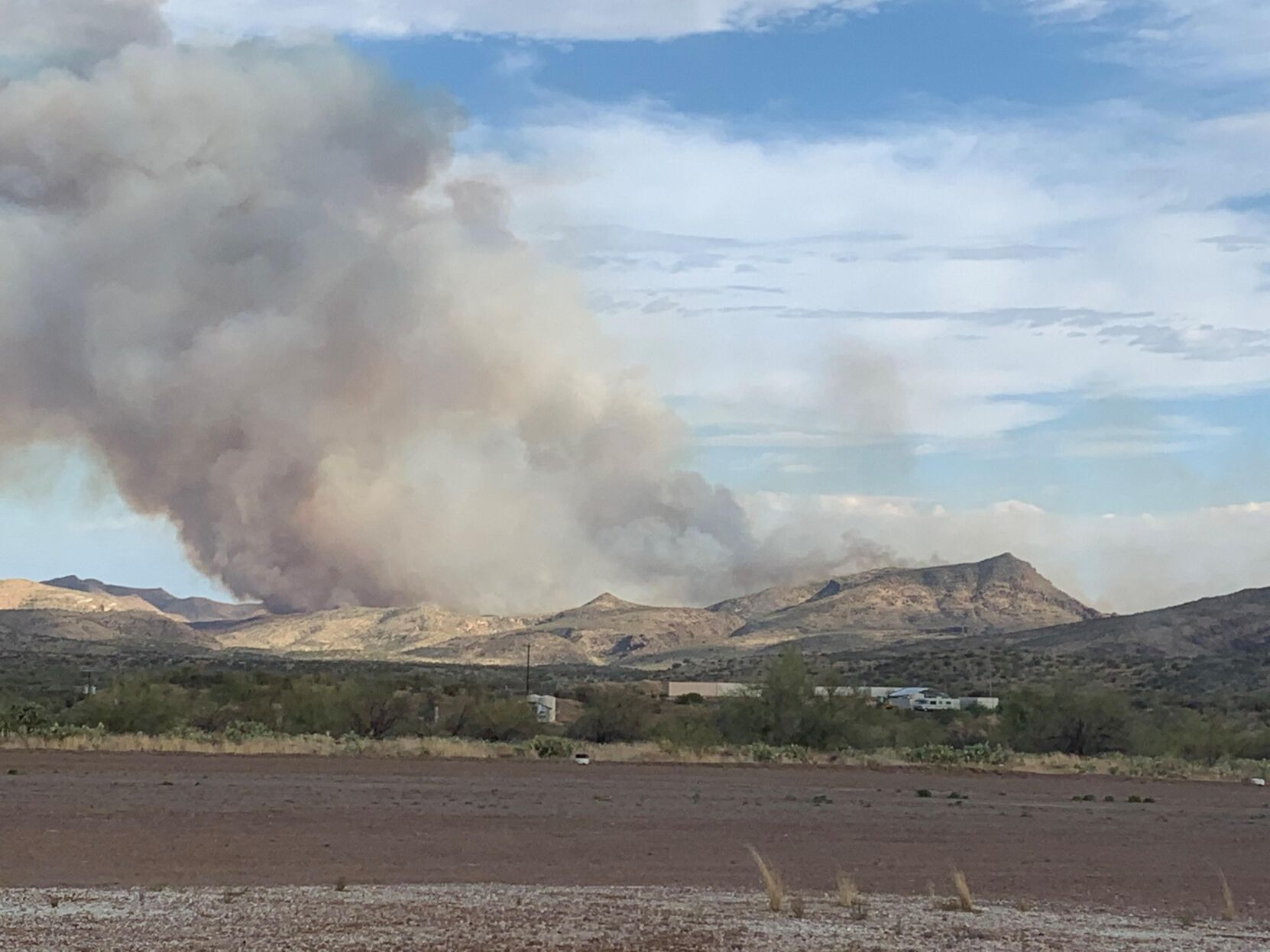 Telegraph Fire, Arizona
